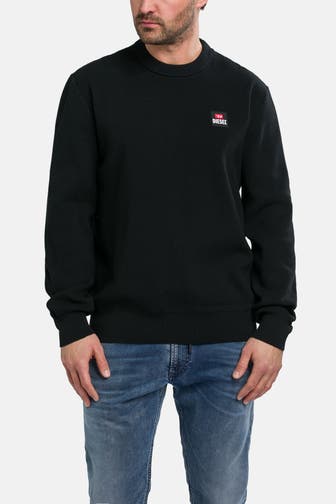 DIESEL Strickpullover schwarz