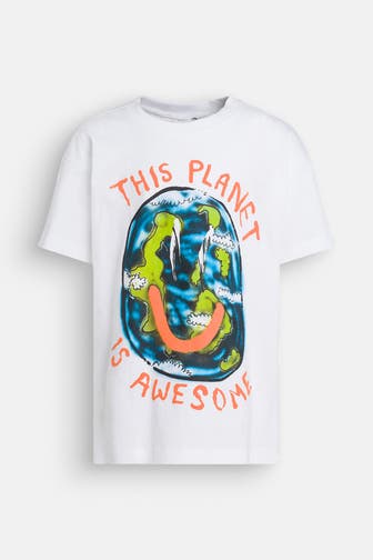 DESIGUAL T-Shirt weiß