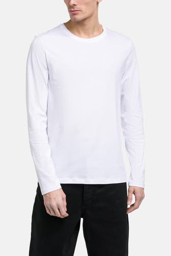 BOSS Longsleeve 'Tenison' weiß