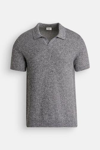 JOOP! Strick-Polo 'Adrianor' dunkelblau