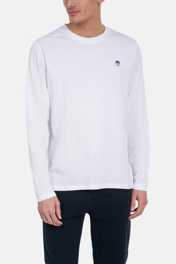 NORTH SAILS Longsleeve weiß