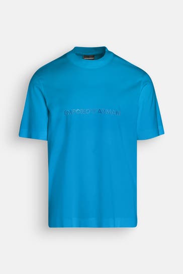 EMPORIO ARMANI T-Shirt azurblau