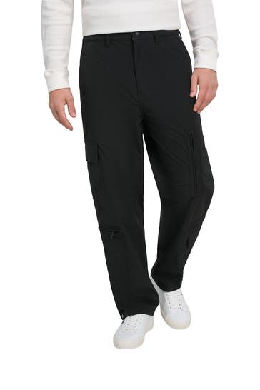 BOSS ORANGE Cargohose schwarz