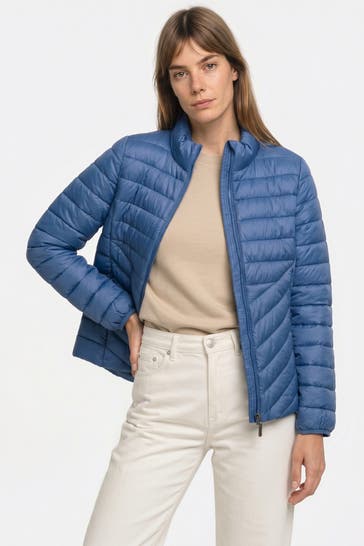 S.OLIVER Light-Steppjacke blau