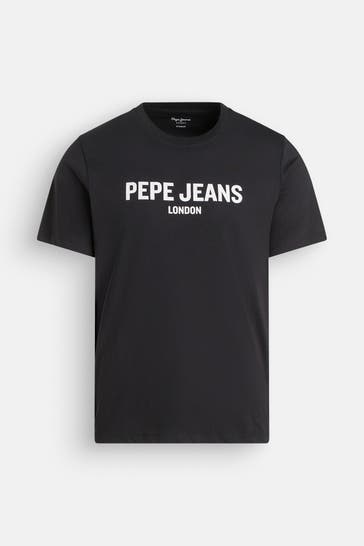 PEPE JEANS T-Shirt 'Donny' schwarz