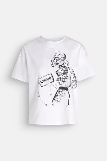 SPORTALM T-Shirt weiß
