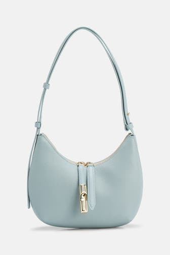 FURLA Schultertasche 'Goccia S' taubenblau