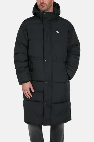 CALVIN KLEIN - Steppmantel schwarz