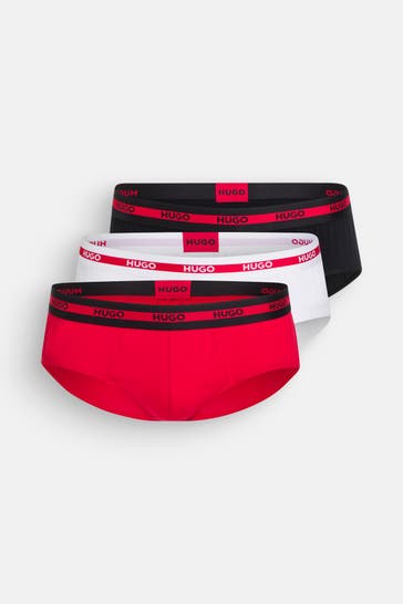 HUGO 3er-Pack Slips mehrfarbig