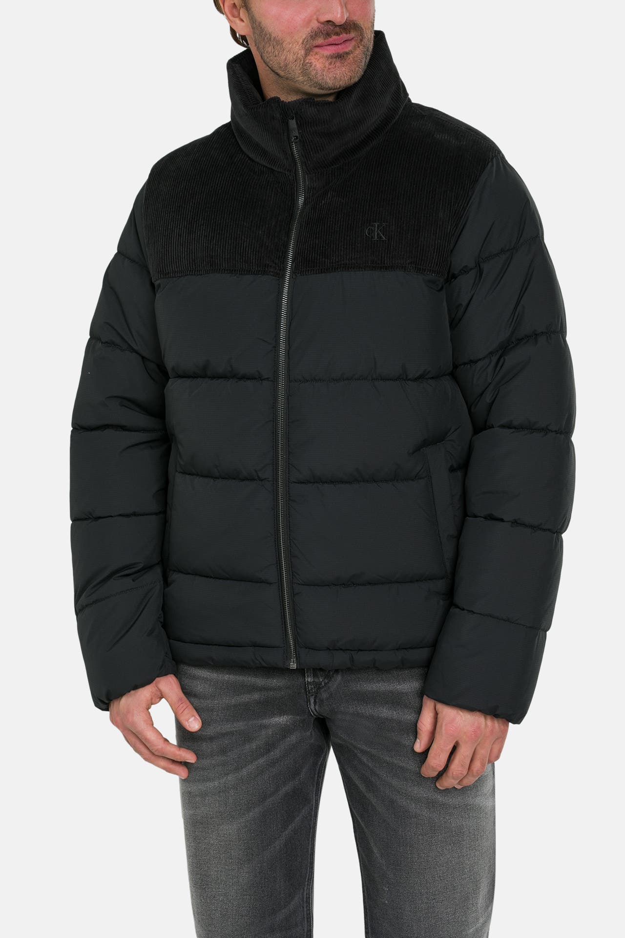 CALVIN KLEIN Steppjacke schwarz, Bild 1