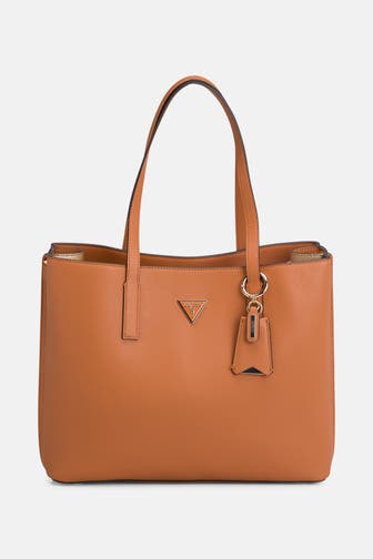 GUESS Handtasche 'Meridian II' cognac