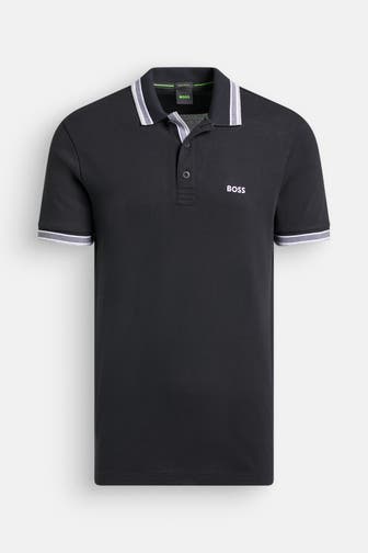 BOSS Polo-Shirt 'Paddy' schwarz