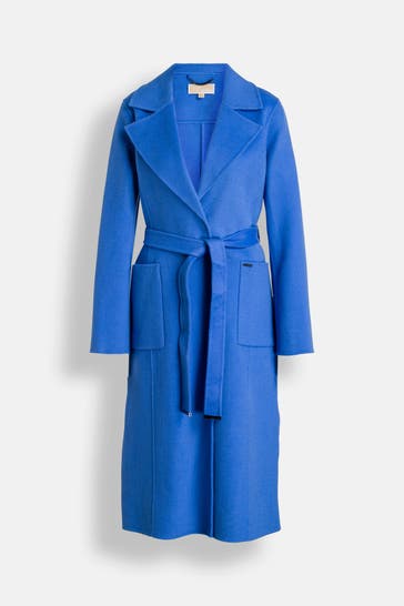 MICHAEL MICHAEL KORS Wollmix-Mantel blau