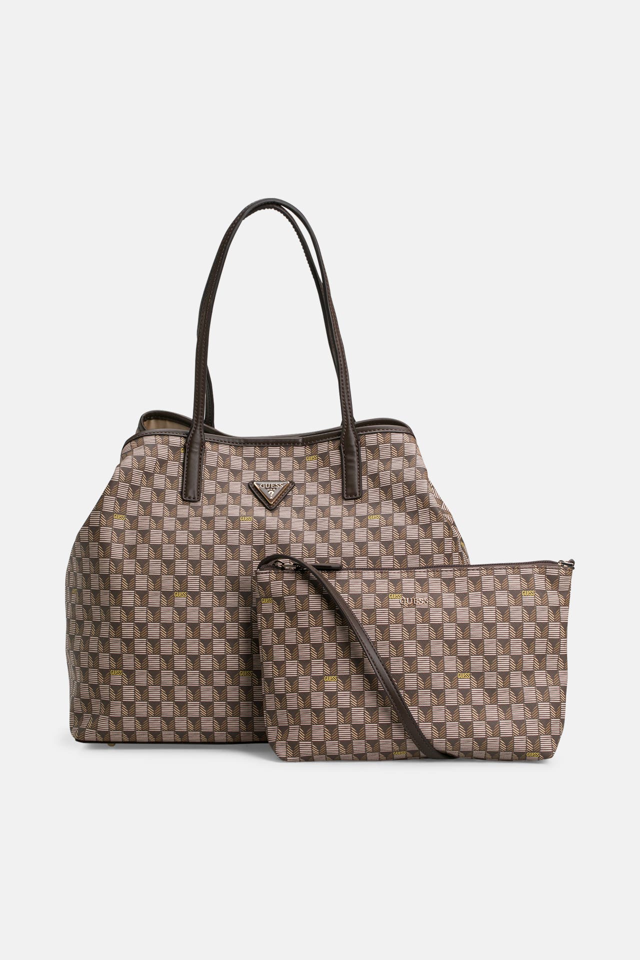 GUESS 2 in 1 Shopper 'Wave' gemustert, Bild 1