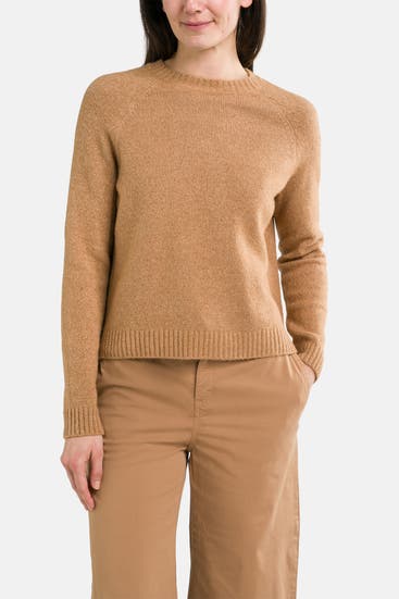 BOSS - Strickpullover 'Febisan' cognac