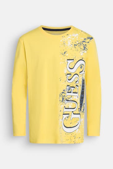 GUESS Longsleeve sonnengelb
