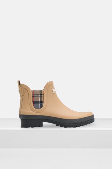 BARBOUR Gummistiefel 'Mallow Well' beige