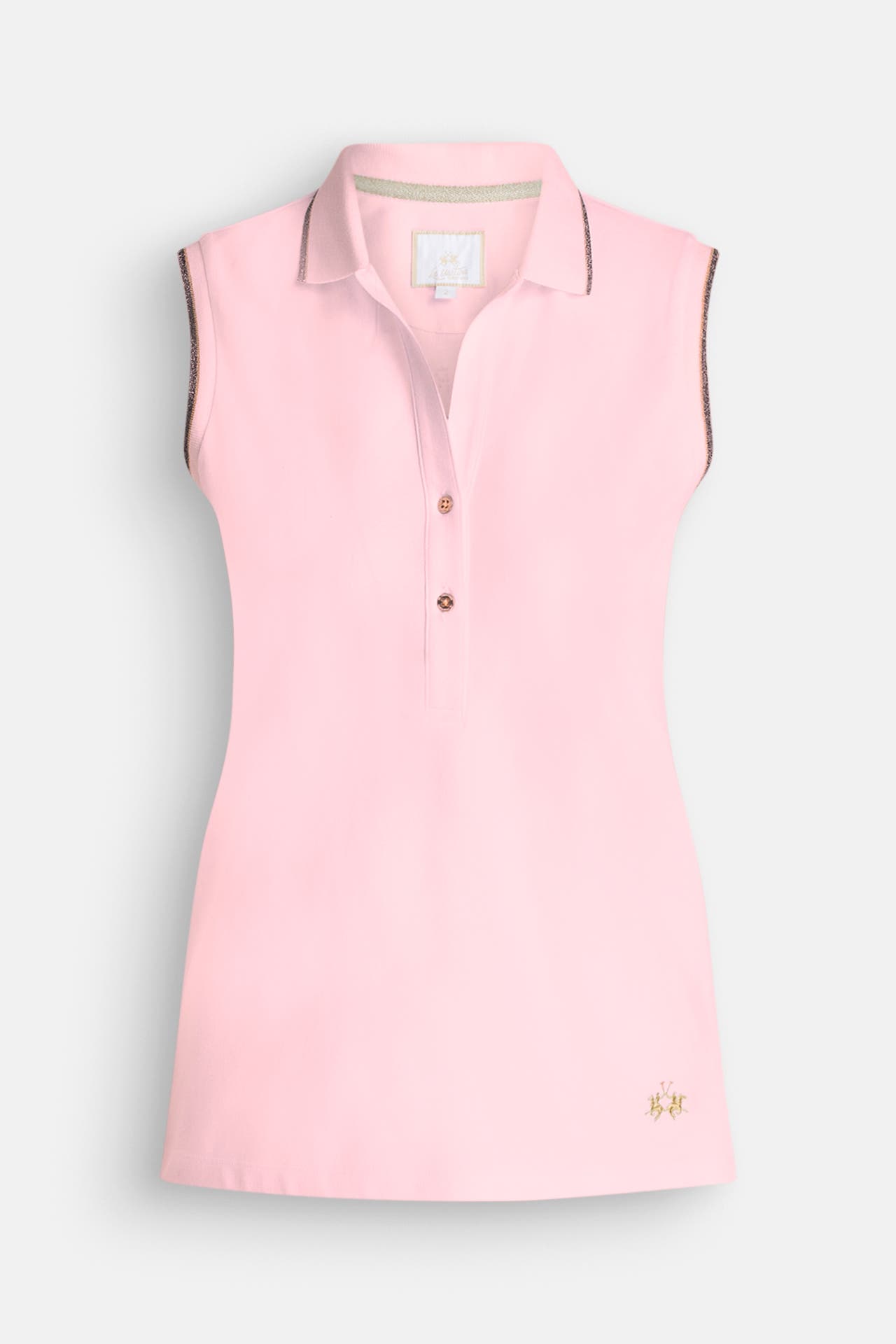 LA MARTINA Polo-Top 'Yessenia' rosa, Bild 1