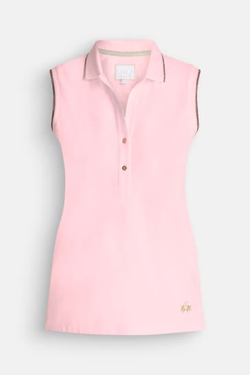 LA MARTINA Polo-Top 'Yessenia' rosa