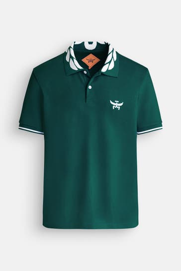 MCM Polo-Shirt dunkelgrün