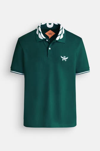 MCM Polo-Shirt dunkelgrün