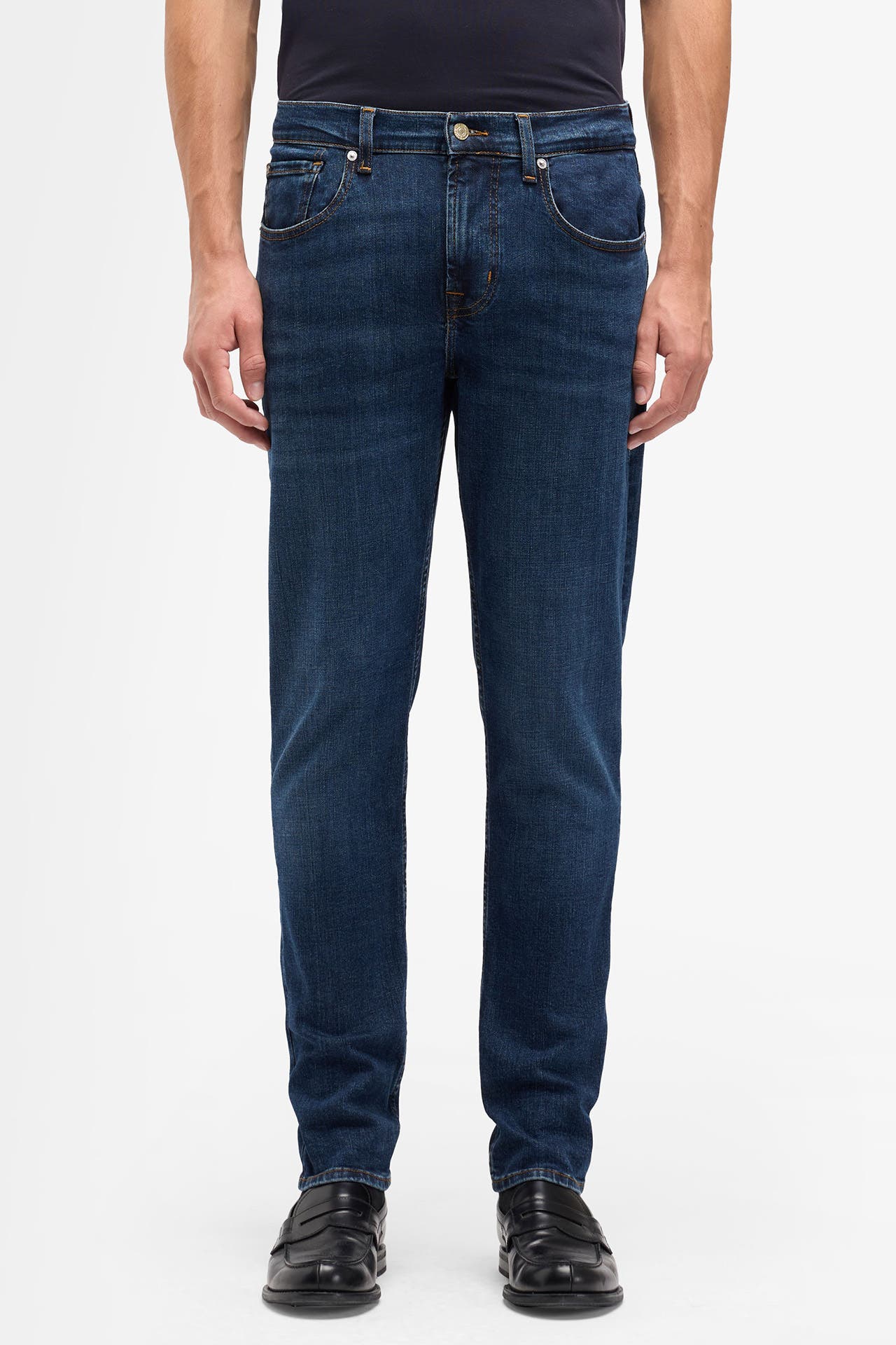 7 FOR ALL MANKIND Jeans 'Tapered Slimmy' dunkelblau, Bild 1
