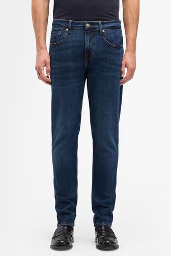 7 FOR ALL MANKIND Jeans 'Tapered Slimmy' dunkelblau