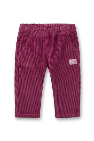 SANETTA Cordhose dunkelrosa