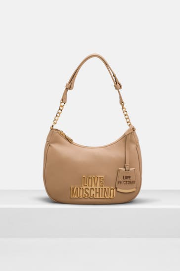 LOVE MOSCHINO Schultertasche beige