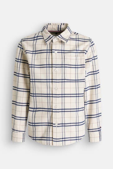 TOMMY HILFIGER Cordhemd mehrfarbig