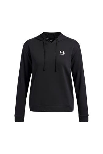 UNDER ARMOUR Hoodie 'Rival Terry' schwarzblau