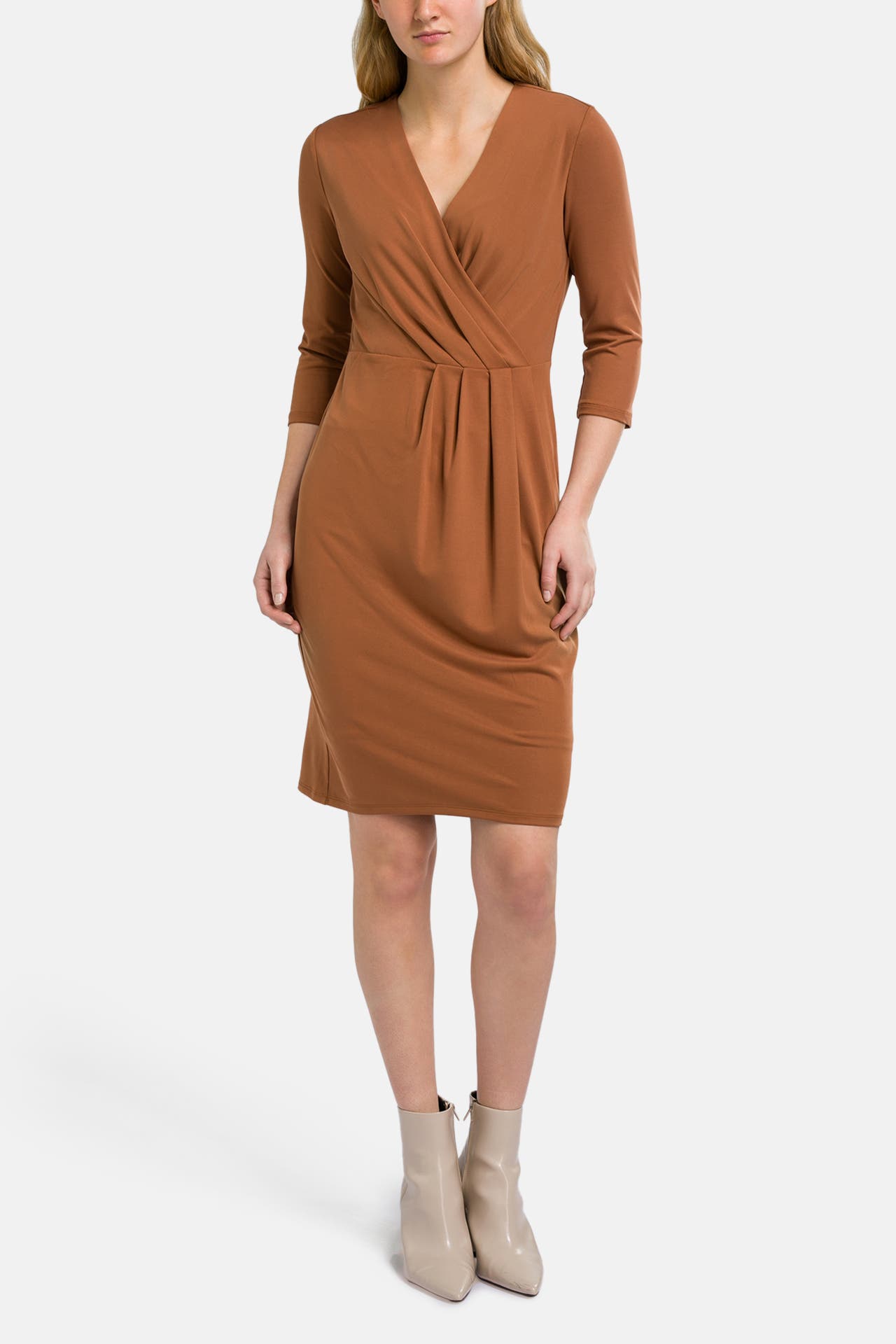 COMMA, Kleid cognac, Bild 1