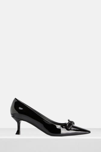 FERRAGAMO Pumps 'Annie 60 Vernice' schwarz