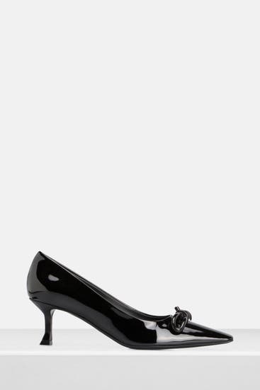 FERRAGAMO - Pumps 'Annie 60 Vernice' schwarz