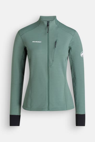 MAMMUT 'Shuksan' Fleece Jacket, emerald green