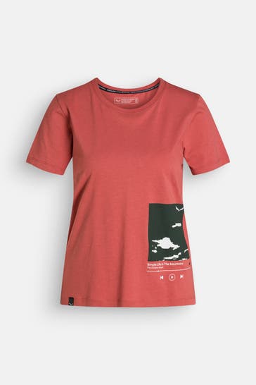 SALEWA Funktionsshirt 'Eagle Cover' terracotta