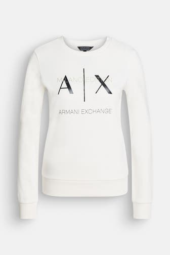 ARMANI EXCHANGE Sweatshirt weiß