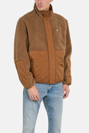 TOMMY HILFIGER Übergangsjacke braun