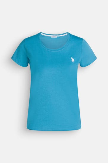 U.S. POLO ASSN. T-Shirt 'Cry' blau