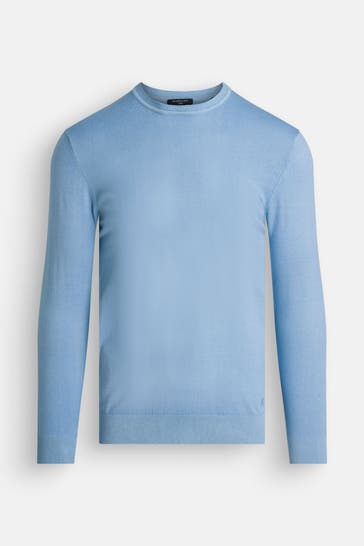 GUESS Strickpullover blau