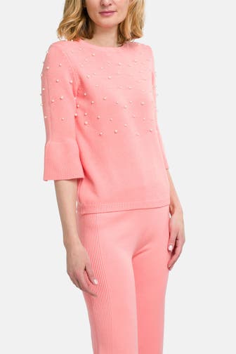 MISS GOODLIFE Strickpullover neonorange