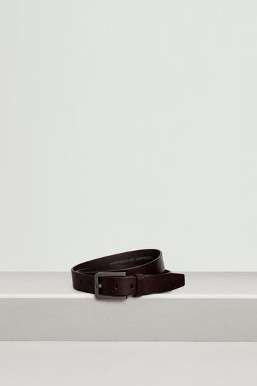 PORSCHE DESIGN - Ledergürtel dunkelbraun