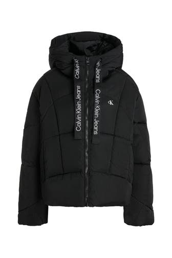 CK JEANS Steppjacke schwarz