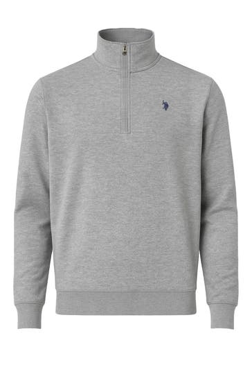 U.S. POLO ASSN. Sweat-Troyer grau