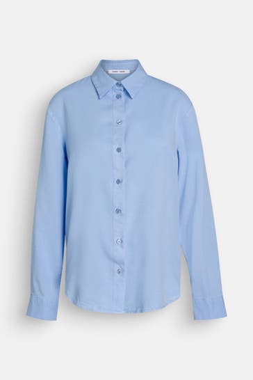 SAMSØE & SAMSØE Bluse hellblau