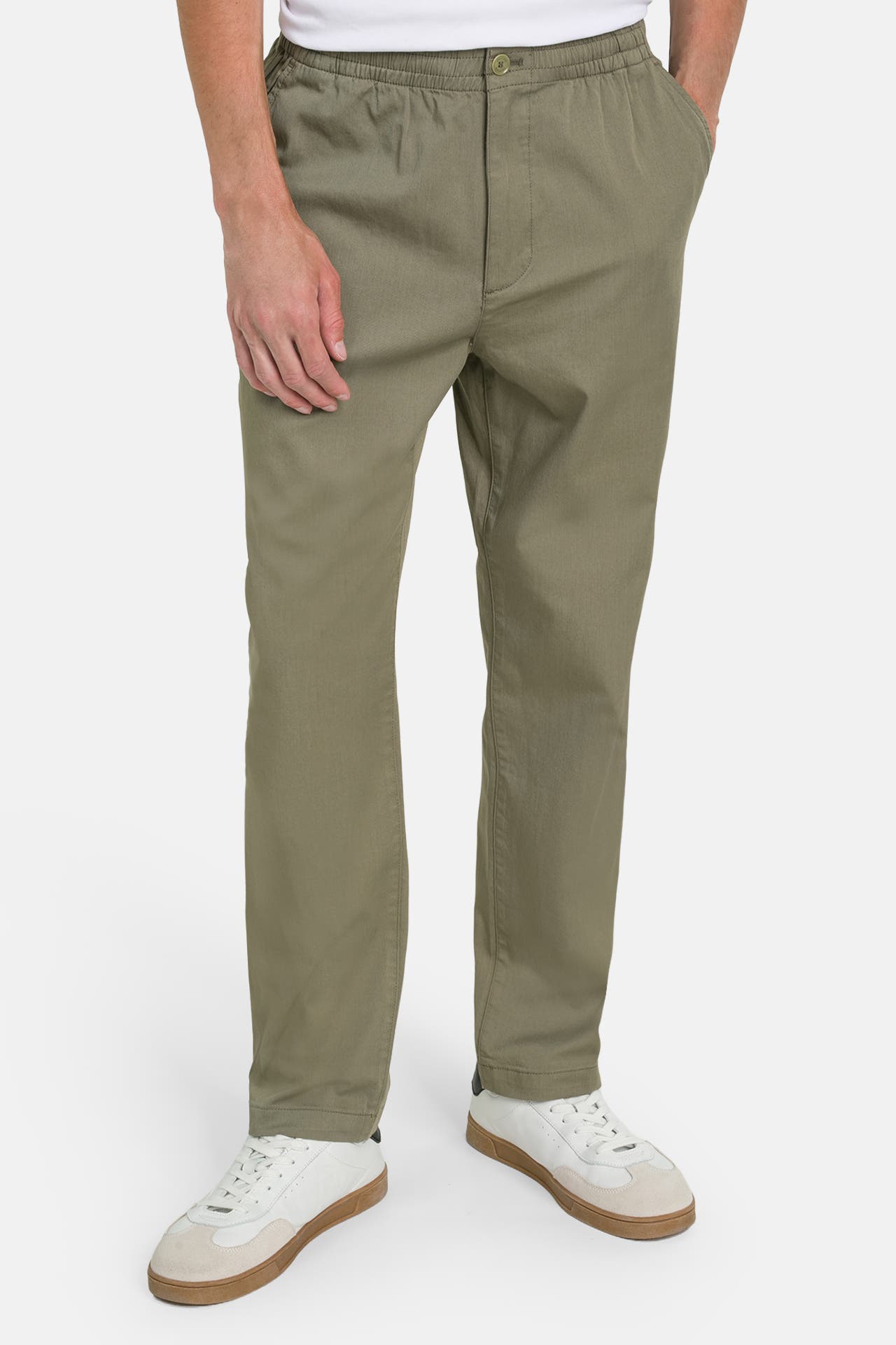 LACOSTE Chino graugrün, Bild 1