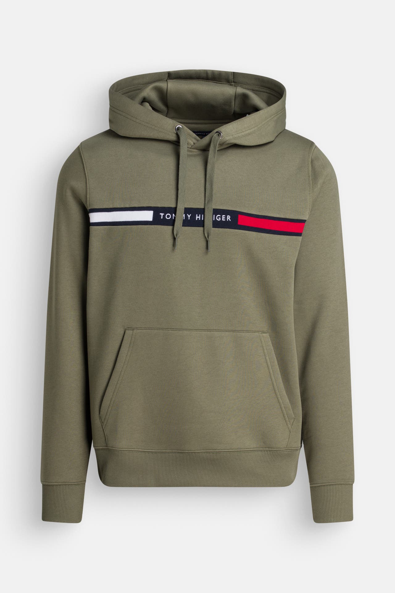 TOMMY HILFIGER Hoodie oliv, Bild 1