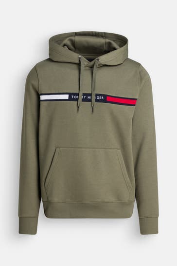 TOMMY HILFIGER Hoodie oliv