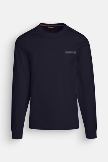 NAPAPIJRI Longsleeve schwarzblau