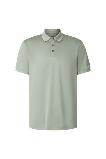 BOGNER Funktions-Polo 'Daniel' graugrün